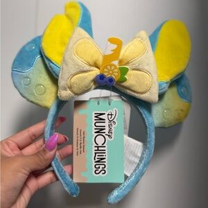 Disney Munchlings Blue and Yellow Headband with Bow
